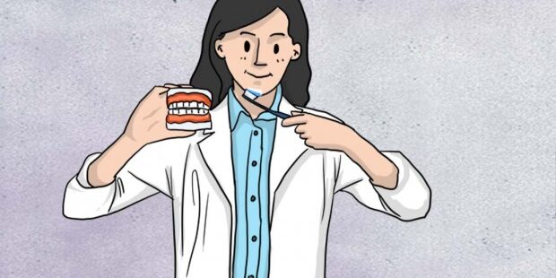 مسواک-زدن-دندان-های-مصنوعی-620×310 مسواک زدن دندان های مصنوعی