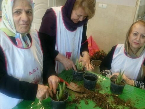 فعالیت های بخش توانبخشی و مراقبت های روزانه