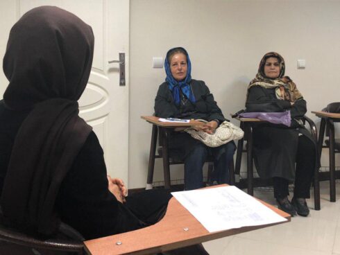 کلاس آموزش مراقبین