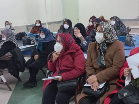 اولین کارگاه آموزش مراقبت ار فرد مبتلا - قزوین