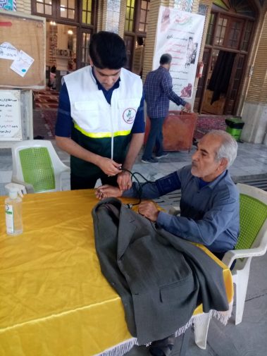 ایستگاه سلامت سالمندان برازجان به مناسبت ماه جهانی آلزایمر / انجمن آلزایمر بوشهر