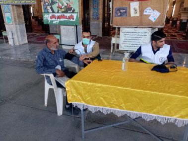 ایستگاه سلامت سالمندان برازجان به مناسبت ماه جهانی آلزایمر / انجمن آلزایمر بوشهر