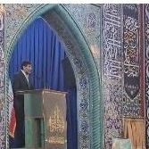 سخنرانی رئیس هیئت مدیره انجمن آدر خطبه های نماز جمعه بوشهر