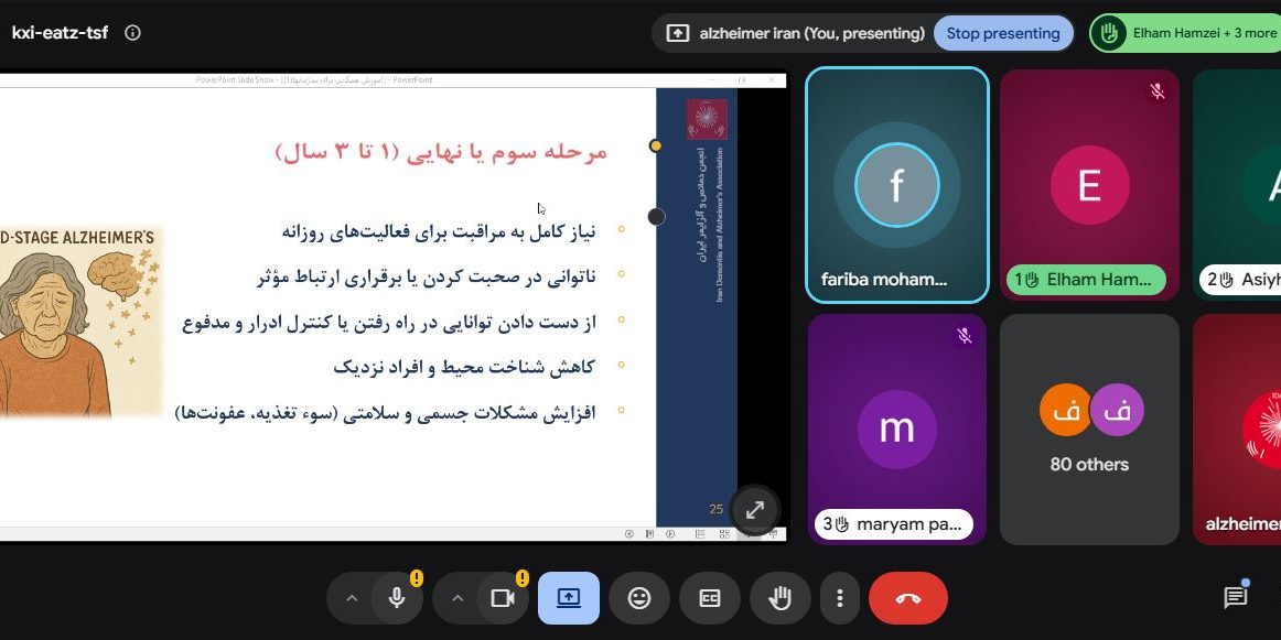 iranalz (2) وبینار پیشگیری از دمانس و حفظ سلامت مغز در خراسان جنوبی