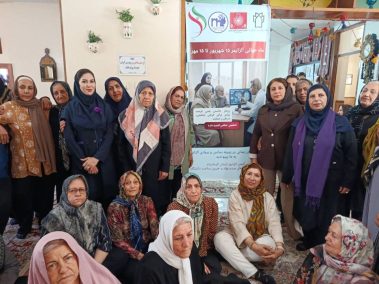 برگزاری کارگاه آموزشی آلزایمر و غربالگری حافظه بانوان سالمند در مرکز مهر نیکان کرمانشاه