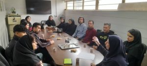 جلسه توجیهی و کمیته مشورتی همایش ماه جهانی آلزایمر در بیمارستان فارابی کرمانشاه
